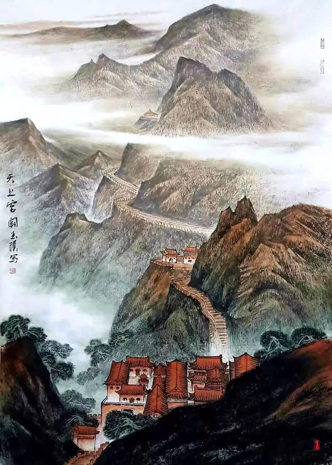 刘玉璞《天上宫阙》